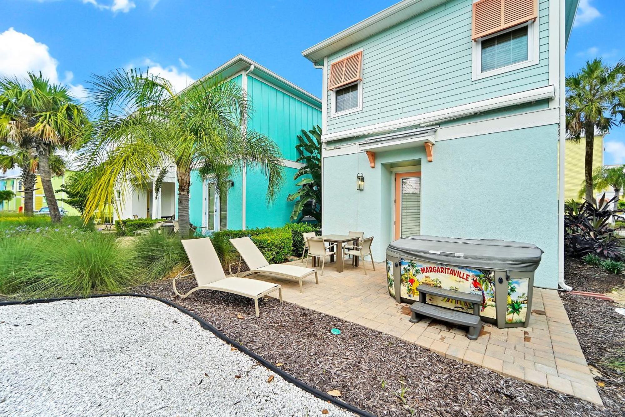 אורלנדו Tequila Sunrise Cottage With Private Hot Tub Near Disney With Margaritaville Resort Island H2O Access - 8008Dr מראה חיצוני תמונה